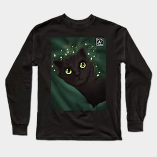 Magical Black Cat Long Sleeve T-Shirt